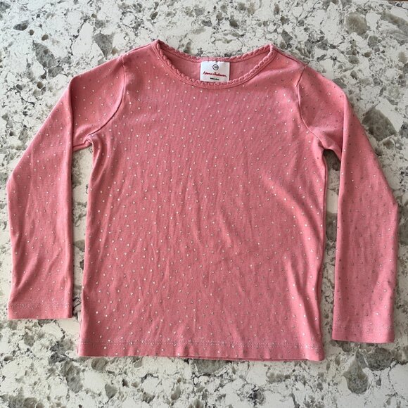 Hanna Andersson John Lewis sparkle embroidered set sz 5 - Picture 6 of 9